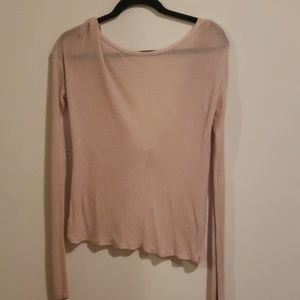 Garage Baby Pink Light Ballet Sweater